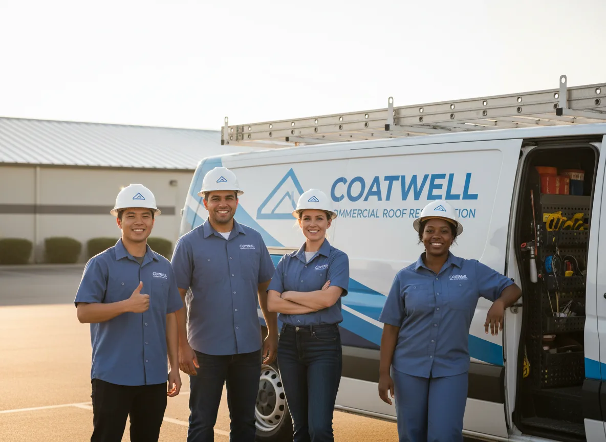 Commercial roof coating company in Alplaus, NY